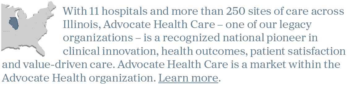 Illinois Advocate Health Care Metrics Image